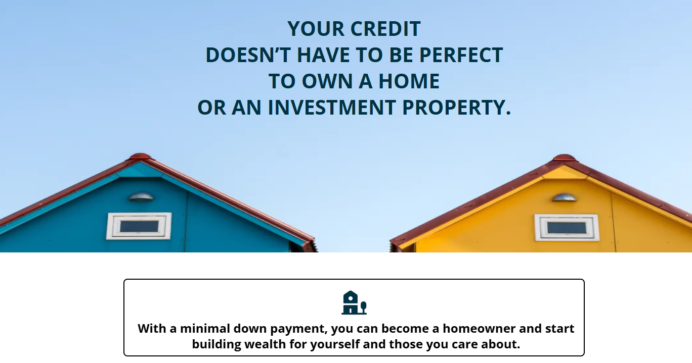 Mortgage Broker Landing Page Image