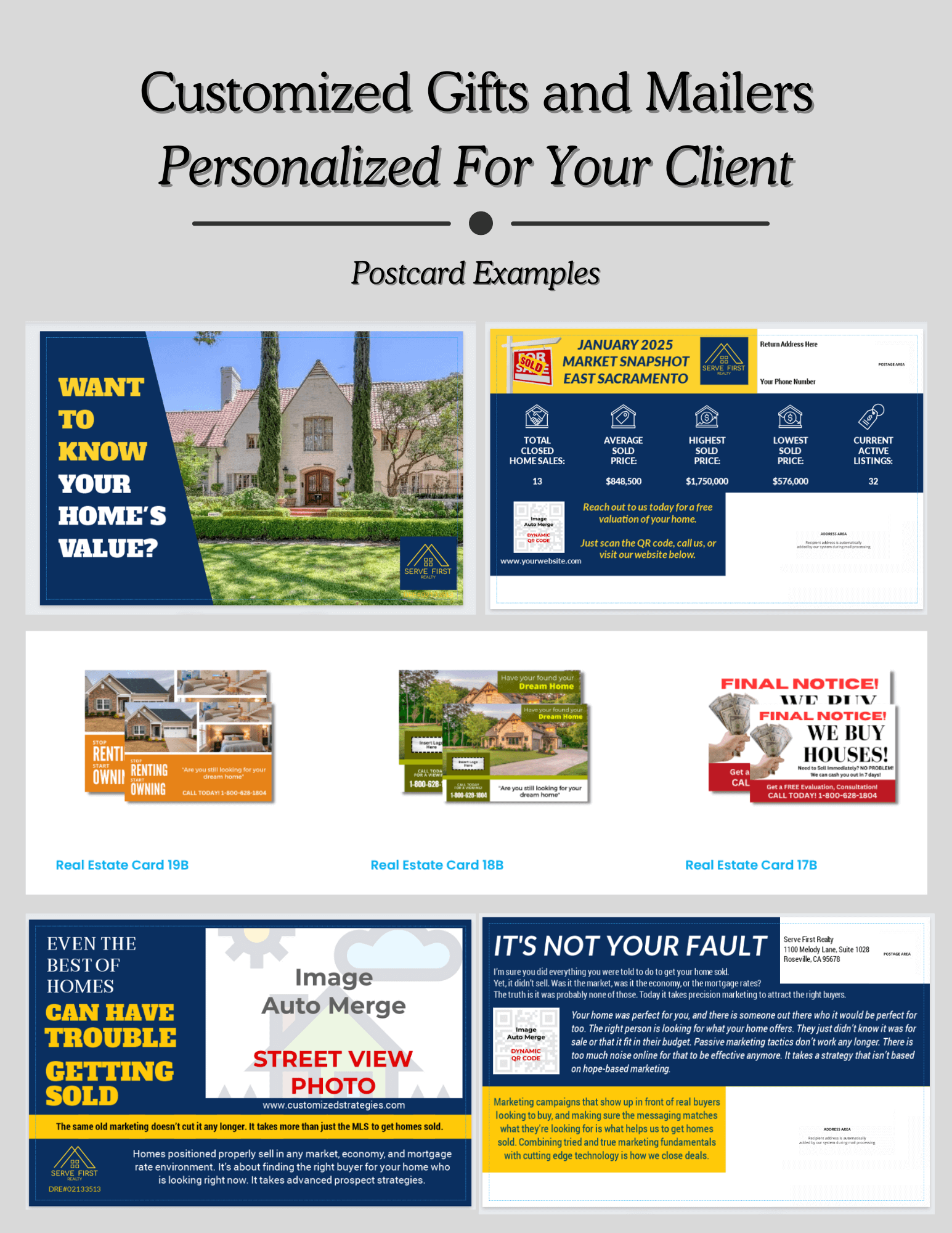 Direct mail and gift campaigns