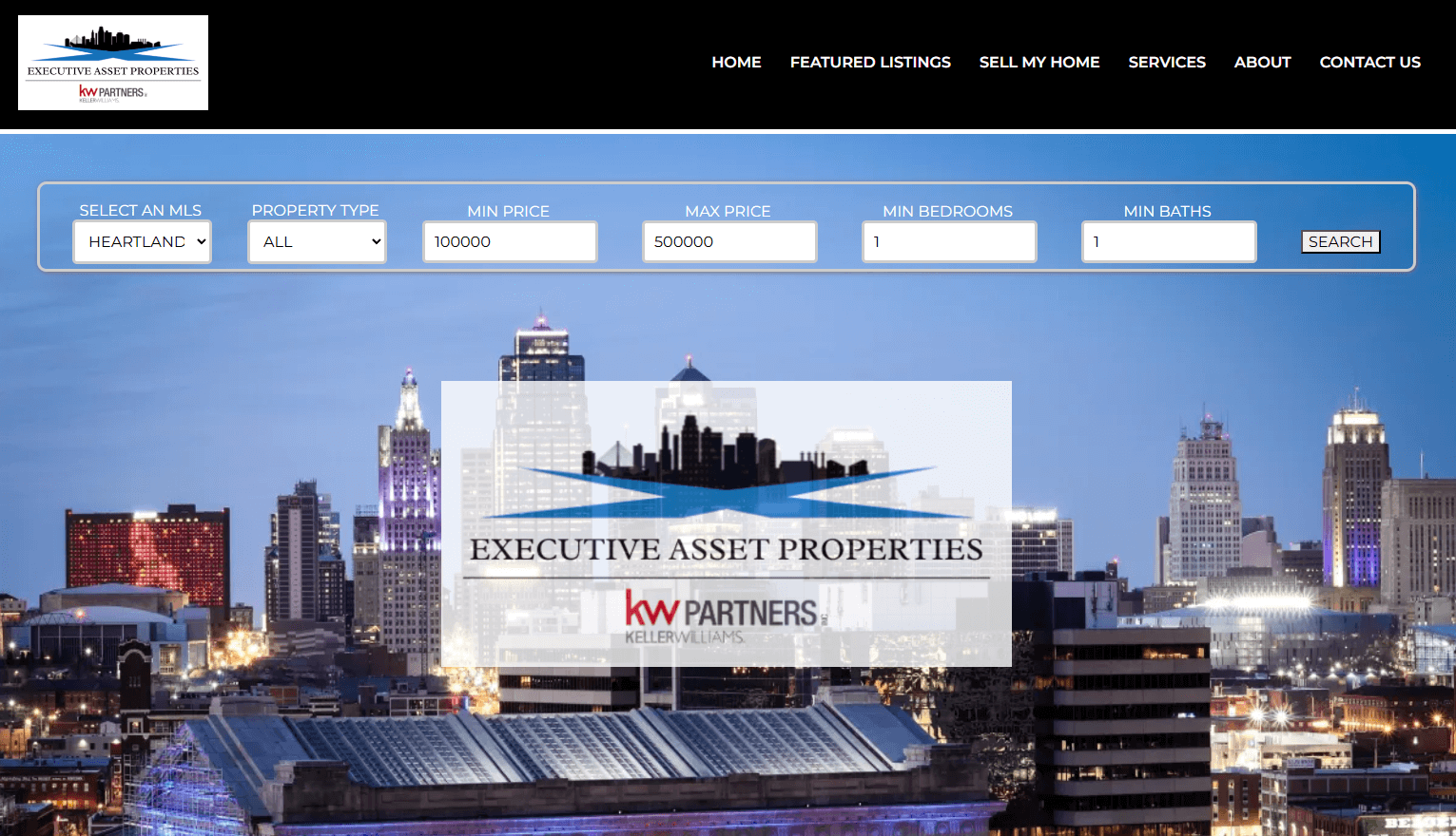KW Partner Real Estate Brokerage Website