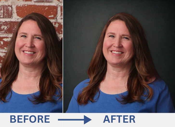 Professional headshot photography