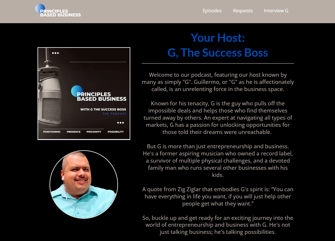 Podcast Website Image
